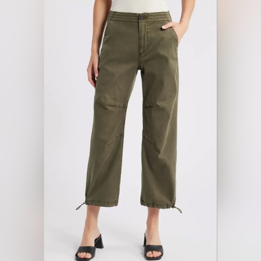 PAIGE Reid Ankle Straight Leg Jogger Pants Size 25